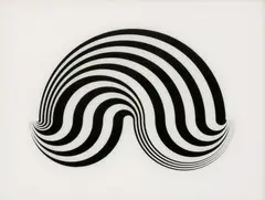 Bridget Riley, Untitled, Bridget Riley CH (b.1931) 'Fragment 5' screenprint on perspex