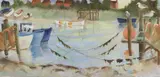 Tessa Newcomb, Untitled, oil on board 61 x 122cm Provenance: With Messum's