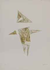 Untitled by Lynn Chadwick, Lynn Chadwick RA (1914-2003) 'Figure II' lithograph, sold Apr 2021