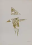 Lynn Chadwick, Untitled, Lynn Chadwick RA (1914-2003) 'Figure II' lithograph
