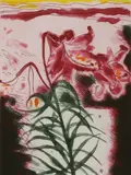 Elizabeth Blackadder, Untitled, Dame Elizabeth Blackadder RA RSA (b.1931) 'Lily' etching