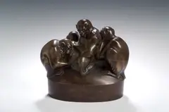 W. Sliwka, A bronze group,, A bronze group,