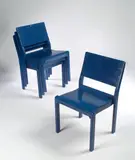 Alvar Aalto, A set of four 611 Stacking Chairs