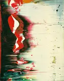 Fuji by Gerhard Richter, 1996, Öl auf Alucobond, sold May 2008