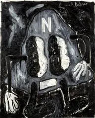 André Butzer, Heimkunft nach N, 2006, Öl auf Leinwand