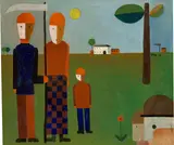 Franz Wilhelm Seiwert, Ländliche Familie (Familie Jatho)“ („Die Landarbeiter“)