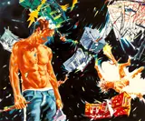 Norbert Bisky, SCHWARZMALER II, 2008, Öl auf Leinwand