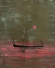 Norbert Schwontkowski, Purple Haze, 2008, Öl auf Leinwand