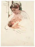 Lovis Corinth, Charlotte mit Wilhelmine