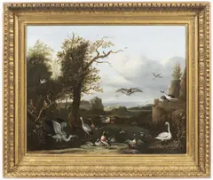 Anthonie van Borssom, Allegory of Air, 17th century, oil on canvas