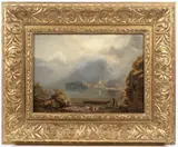 August Piepenhagen, Alpine Landscape with a Lake