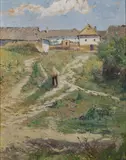 Alois Kalvoda, On the Way to the Village