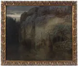 Josef Mandl, Twilight, Around 1900, oil on canvas