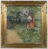 Alois Kalvoda, Girl from Slovácko in an Alley