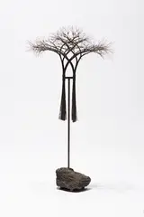 Ruth Asawa, Untitled (S.809), c. 1965, Oxidized copper wire and copper tubing
