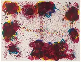 Sam Francis, Lyre Eight, 1972, 8-color screenprint on Fabriano Italia paper