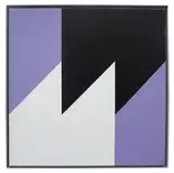 Frederick Hammersley, Biased, Oil on linen
