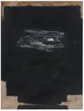 Strada Nero by Emerson Woelffer, 1959, Oil on canvas, sold Jun 2018