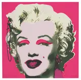 Andy Warhol, Marilyn (Castelli Graphics Invitation), 1981, Offset lithograph on paper