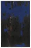 Edward Dugmore, Blue-Black, 1958, Oil on canvas