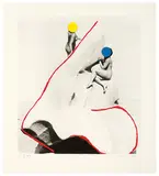 A Suite of Five Lithographs from Tristram Shandy by John Baldessari, 1988, The complete portfolio of five color lithographs on T.H. Saunders paper, sold Jun 2018