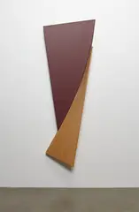 Tony DeLap, Fantasmagorique, 1989, Acrylic and wood on canvas