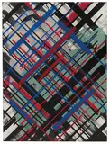 Ed Moses, Fol-Grid #2, 1976-1986, Acrylic on canvas