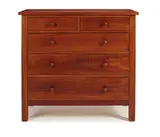 Roy McMakin, Dresser and side table (2), c. 1988, Domestic Furniture Co