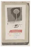 David Hockney, An Etching and a Lithograph for Editions Alecto 1973, 1972-1973, Etching and lithograph on English mould-made paper