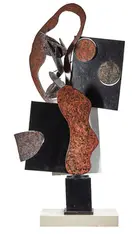 Jedd Novatt, Untitled, 1987, Painted and welded steel