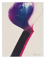 Matsumi Kanemitsu, One-Eyed Jack, 1972, Watercolor on paper
