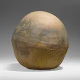 Moon by Toshiko Takaezu, c. 1975, glazed stoneware, sold Feb 2024