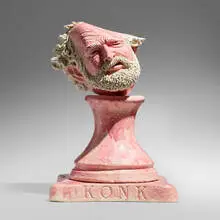 Robert Carston Arneson, Konk, 1978, glazed earthenware