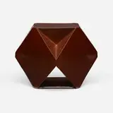 Kiyomizu Rokubei VIII, Variation of Cube, glazed semi-porcelain