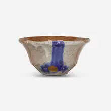 Jb Blunk, Untitled, c. 1975, glazed earthenware, gold luster