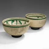 Wayne Higby, Early bowls, set of two