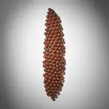 Jack Wax, Zakuro (Pomegranate), 1995, glass and pigment