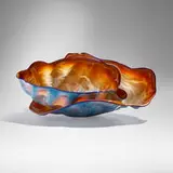 Macchia Pair by Dale Chihuly, 1986, hand-blown glass, sold Feb 2024