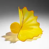 Buttercup Persian by Dale Chihuly, 1996, hand-blown glass, sold Feb 2024