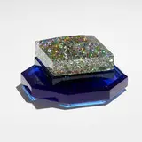 Jon Kuhn, Checkerboard on Blue