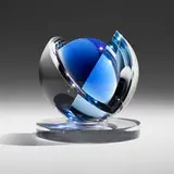 Martin Rosol, Untitled, c. 2000, sandblasted, cut, and polished glass