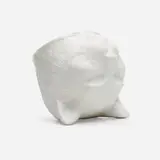 Kiki Smith, Cat, 1999, cast porcelain with glazed interior