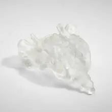 Kiki Smith, Tail, 1997, kiln-cast lead crystal