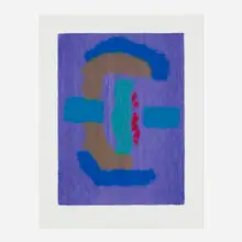 Mambo by Josef Zenk, screenprint in colors, sold Feb 2024