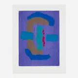 Josef Zenk, Mambo, screenprint in colors