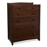 early chest of drawers, #602 by Gustav Stickley, sold Jun 2021