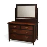The Roycrofters, dresser with mirror, #108