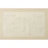 drawing of Workspace and Furniture Details (sheet #6) by Frank Lloyd Wright, sold Jun 2021