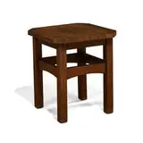 tabouret with cut-corner top, #560 by L. & J.G. Stickley, sold Jun 2021