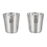 The Kalo Shop, liquor or shot cups, pair, #BL